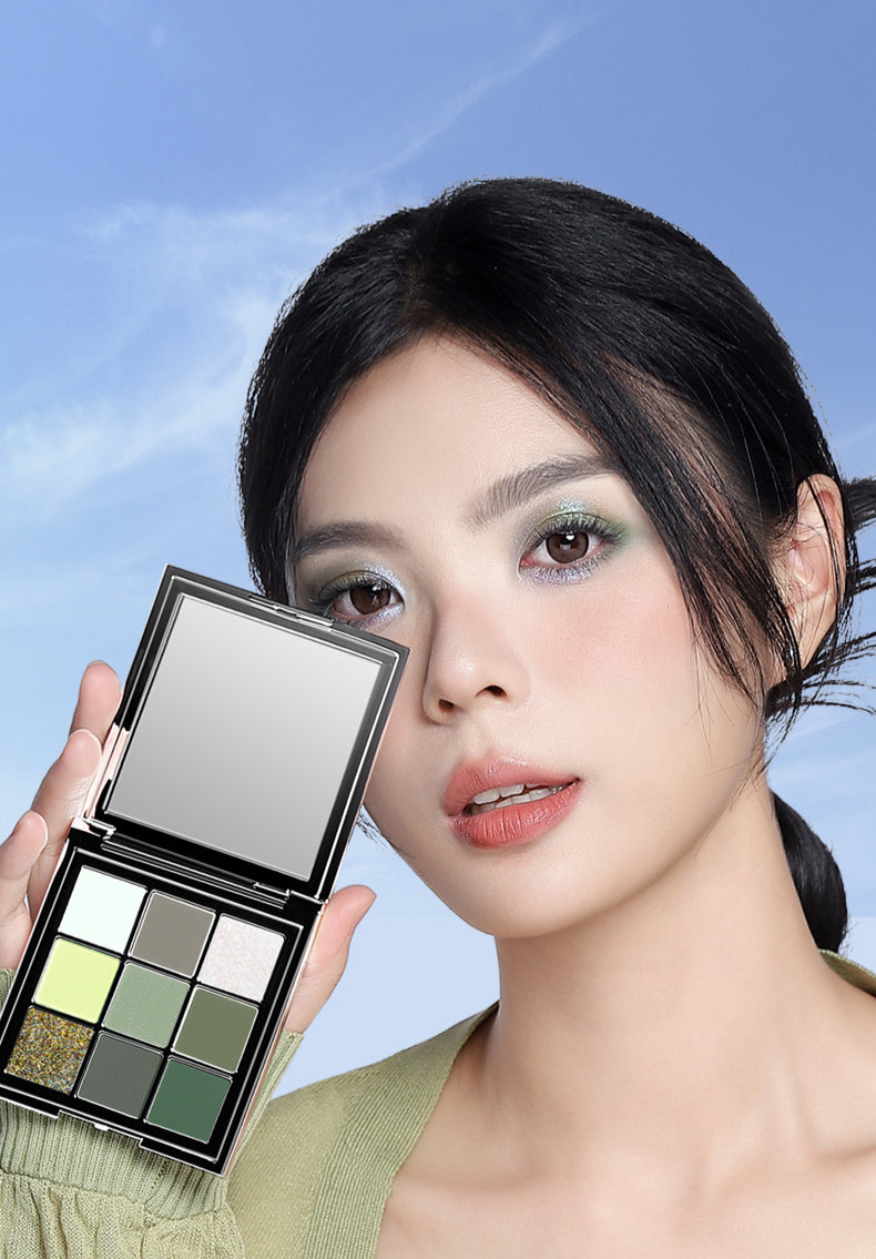 SheDella Official Store | COD Matte Eyeshadow Palette – Long-Wear Best Seller – 9 Shades – Smudge-Proof, Net Wt. 9g
